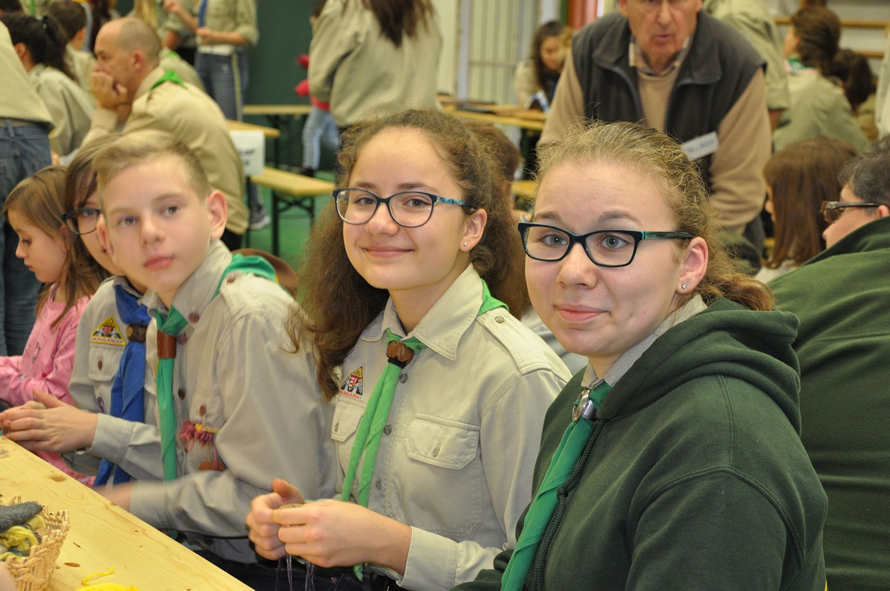 A IV. Cserkészkerület adventi kézműves-regös hétvégéje